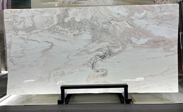Brazil fendi white marble